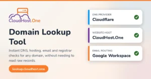domain lookup tool